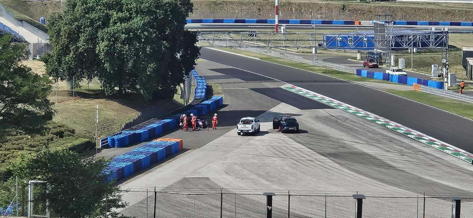 Formula 1: Pilotul Franco Colapinto a suferit un accident în Ungaria, în timpul testelor Pirelli