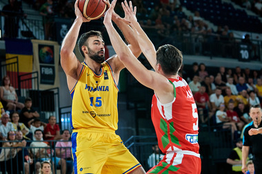 Baschet masculin: România, victorie entuziasmantă cu Ungaria în precalificările europene ale FIBA World Cup 2027