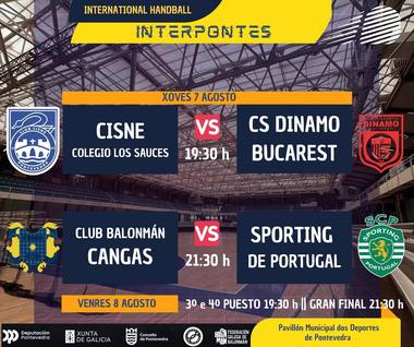 Handbal masculin: Campioana Dinamo Bucureşti, victorie cu formaţia spaniolă Cisne Balonmano, la turneul amical de la Pontevedra