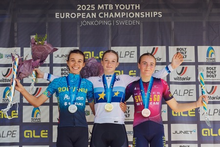 Ciclism: Junioara Diana Faur, vicecampioană europeană la MTB XCO