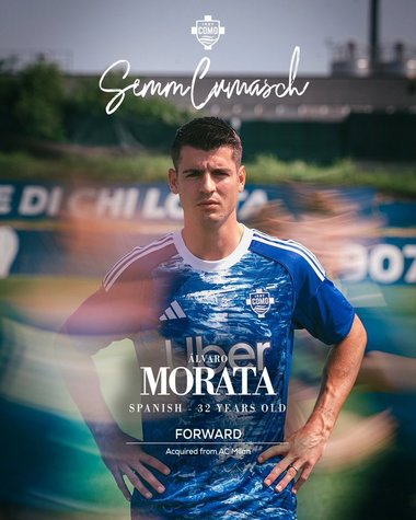 Mercato: Alvaro Morata va juca la Como