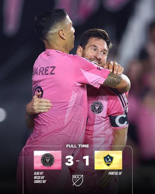 Lionel Messi, gol şi pasă de gol pentru Inter Miami în meciul cu Los Angeles Galaxy - VIDEO