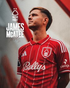 Mijlocaşul ofensiv James McAtee, transferat de Manchester City la Nottingham Forest