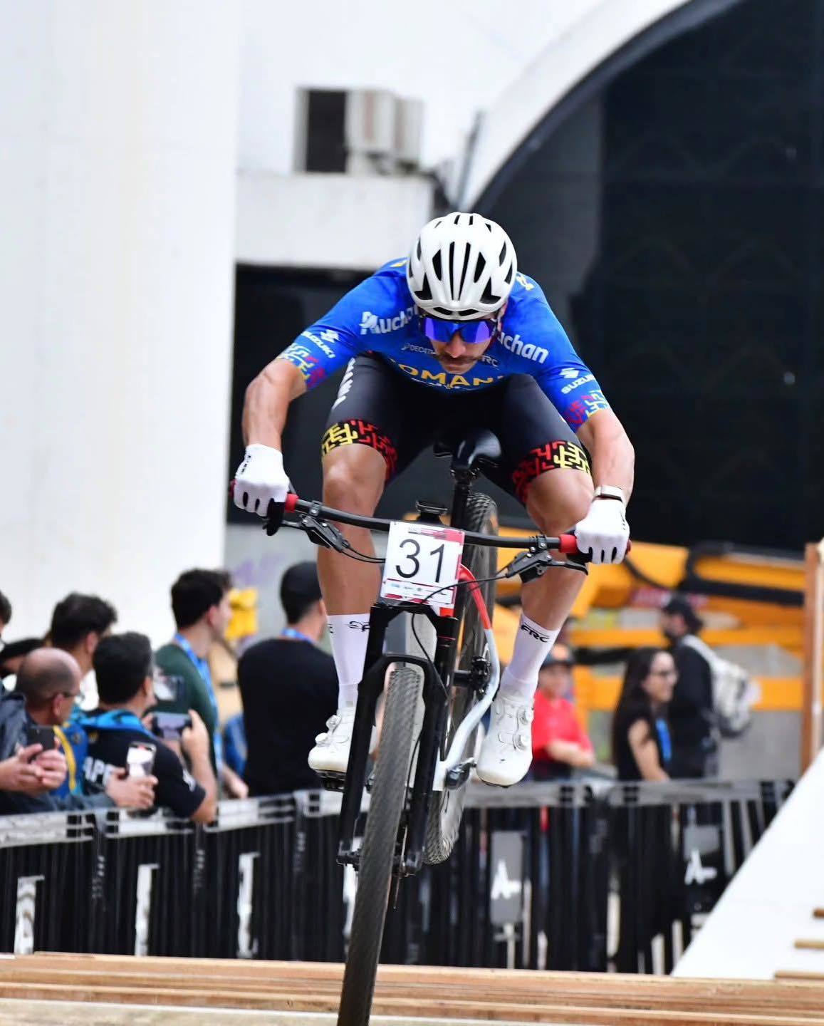 Ede Molnar, locul 2 la proba de XCC din cadrul Cupei Mondiale de Mountain Bike Eliminator