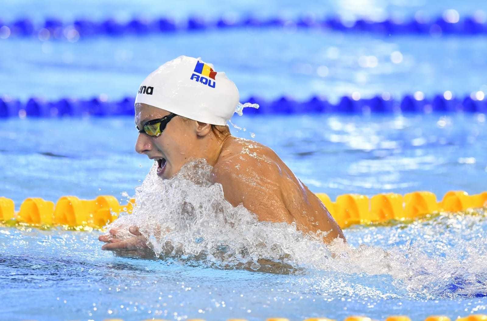 CM Înot U18: Robert Badea a fost al şaptelea la 200 m mixt