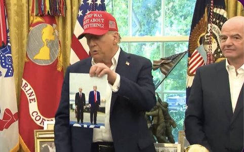 Tragerea la sorţi a CM din 2026 va avea loc în decembrie, la Washington. Trump spune că Putin ar putea fi prezent la turneu. “A fost foarte respectuos faţă de mine şi faţă de ţara noastră, dar nu la fel de respectuos faţă de alţii”