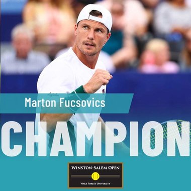 Ungurul Marton Fucsovics a câştigat turneul de la Winston-Salem, al treilea titlu al carierei. El s-a impus şi la Bucureşti, în 2024