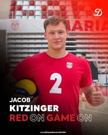 Volei masculin: Jacob Kitzinger, libero austriac, va juca la Dinamo