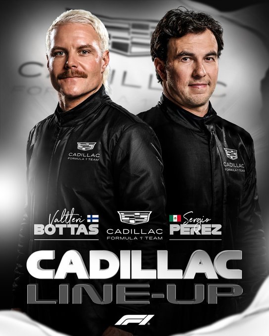 Formula 1: Mexicanul Sergio Perez şi finlandezul Valtteri Bottas vor fi piloţii oficiali ai Cadillac în 2026