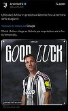 Juventus l-a împrumutat pe mijlocaşul Arthur la Gremio Porto Alegre