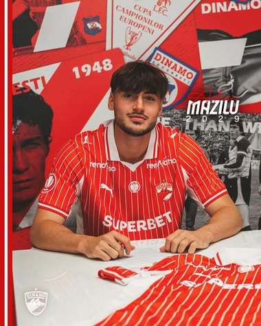 Superliga: Dinamo a anunţat transferul lui Adrian Mazilu