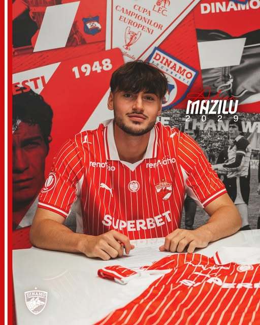Superliga: Dinamo a anunţat transferul lui Adrian Mazilu