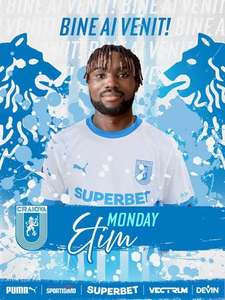 Superliga: Universitatea Craiova l-a transferat pe nigerianul Monday Etim