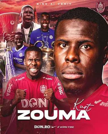Superliga: Kurt Zouma este noul jucător al echipei CFR Cluj / În ce scandal a fost implicat fotbalistul francez pe când juca la West Ham United