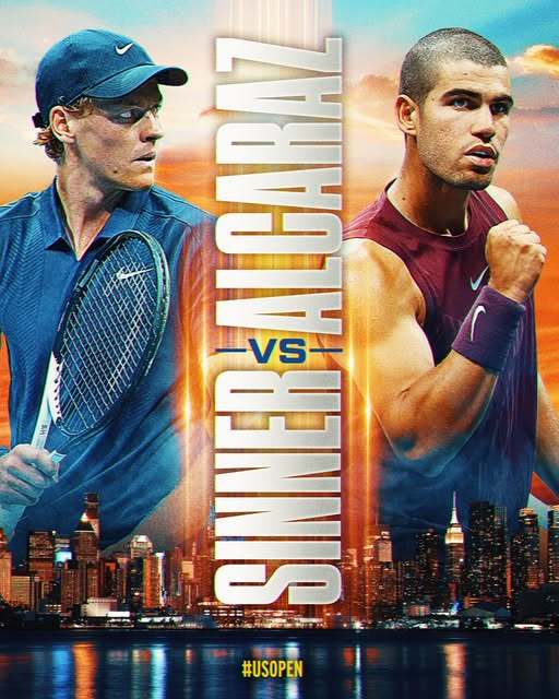 Jannik Sinner - Carlos Alcaraz, finala de la US Open. Cei doi se întâlnesc pentru a treia oară în ultimul act la un grand slam în 2025