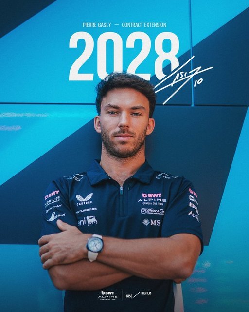Formula 1: Pierre Gasly şi-a prelungit contractul cu Alpine 