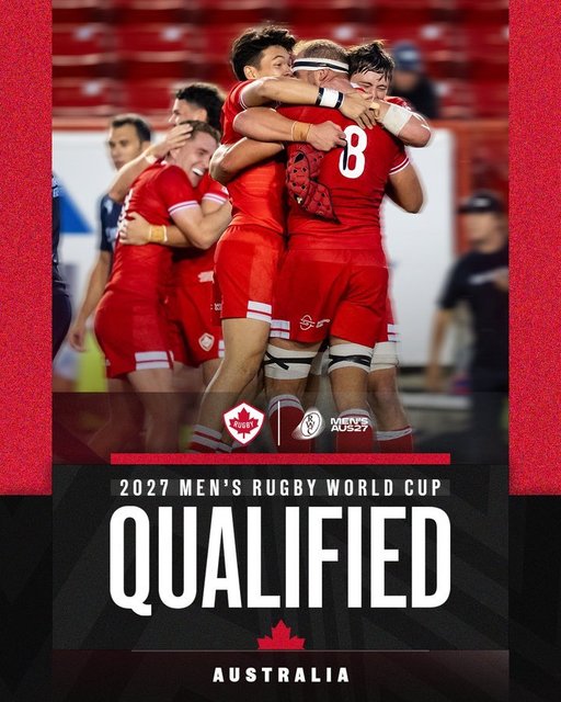Rugby: Echipa Canadei s-a calificat la Cupa Mondială din 2027