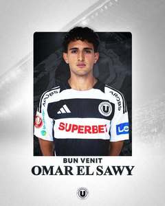 Superliga: Mijlocaşul Omar El Sawy, împrumutat de Rapid la Universitatea Cluj