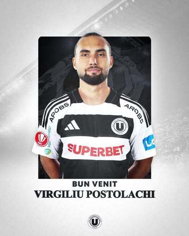 Superliga: Atacantul Virgiliu Postolachi, transferat de la CFR Cluj la Universitatea Cluj