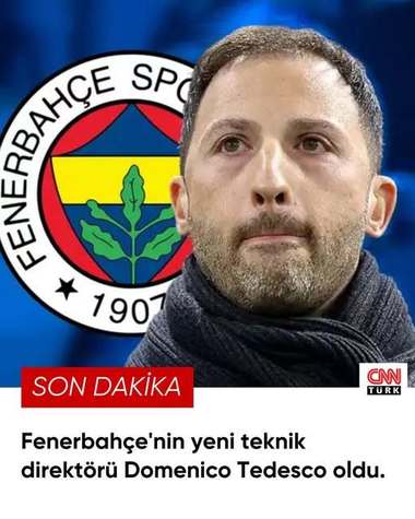 Fotbal: Domenico Tedesco este noul antrenor al echipei Fenerbahce