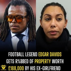 Legendarul Edgar Davids, victimă a unui furt spectaculos comis de fosta sa iubită. Ce a păţit fostul internaţional olandez