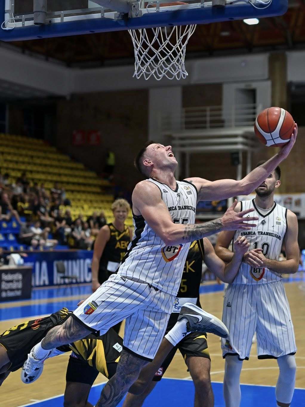 Baschet masculin: U BT Cluj, a treia victorie consecutivă în meciuri amicale, scor 94-90, cu Igokea Aleksandrovac