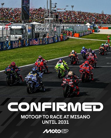 MotoGP a prelungit contractul circuitului Misano până în 2031