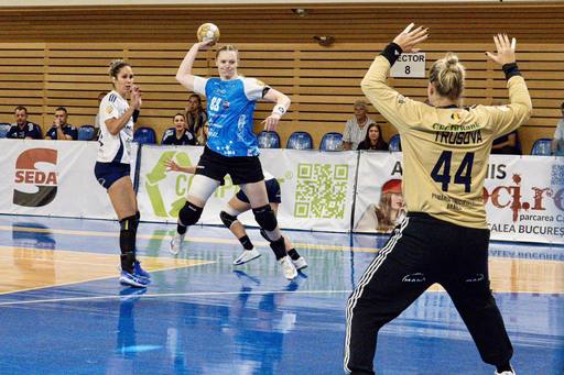 Handbal feminin: CSM Bucureşti – FTC Budapesta, scor 31-28, în etapa a II-a din grupa B a Ligii Campionilor