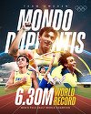 Atletism: Senzaţionalul Mondo Duplantis a câştigat titlul la săritura cu prăjina cu un al 14-lea record mondial- VIDEO