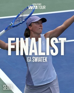Iga Swiatek s-a calificat în finală la Korea Open, după un meci de 67 de minute
