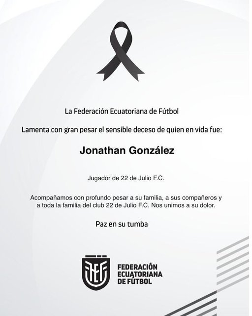 Ecuador: Un al treilea fotbalist a fost ucis prin împuşcare de la începutul lunii septembrie
