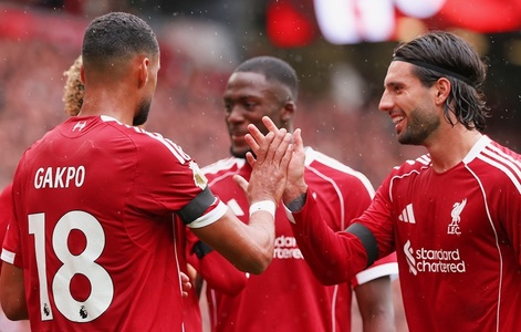 Premier League: Liverpool îşi continuă parcursul fără greşeală – cinci etape, cinci victorii / Remiză pentru Tottenham