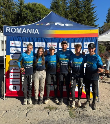 România a strălucit la Campionatele Balcanice de Downhill: două medalii de aur, două de argint