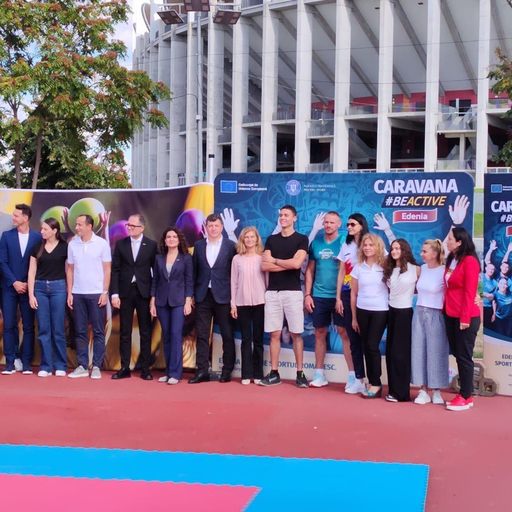 David Popovici, Cătălin Chirilă sau Valeria Răcilă van Groningen, prezenţi la evenimentul care a marcat începutul Săptămânii Europene a Sportului