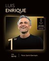 Gala Balonul de Aur: Luis Enrique a primit trofeul Cruyff pentru cel mai bun antrenor / Cine a câştigat la fotbalul feminin