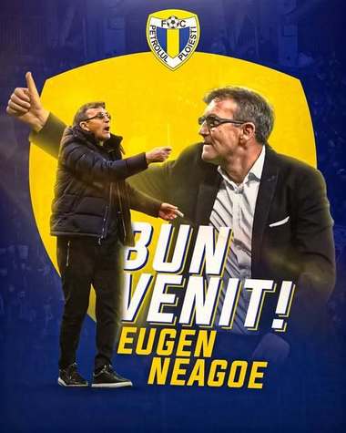 Superliga: Eugean Neagoe este noul antrenor al echipei Petrolul Ploieşti