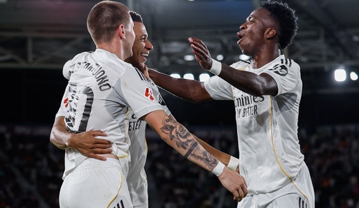 Real Madrid îşi continuă parcursul fără greşeală în LaLiga: şase etape, şase victorii. Marţi seară, 4-1 cu Levante / Mbappe a înscris de două ori