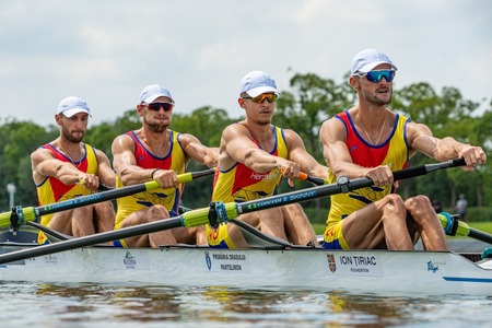 Canotaj: Echipajul României de patru rame masculin, în finala A la Mondialele de la Shanghai