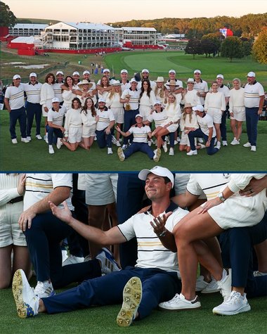 Golf: Câştigători ai Cupei Ryder, jucătorii Europei l-au ironizat pe Donald Trump - VIDEO
