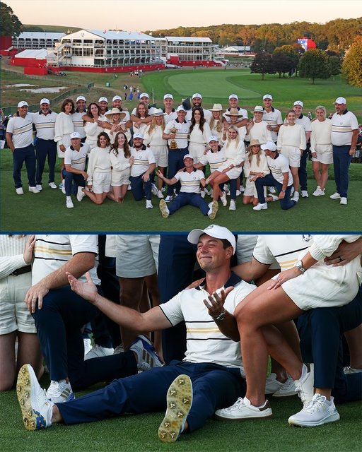 Golf: Câştigători ai Cupei Ryder, jucătorii Europei l-au ironizat pe Donald Trump - VIDEO