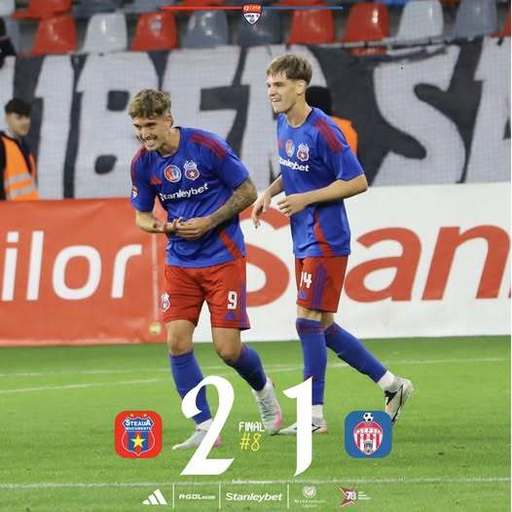 Liga 2: Steaua a învins Sepsi OSK, scor 2-1