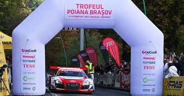 Peste 100 de piloţi, un record, înscrişi pentru Trofeul Poiana Braşov - ultima etapă a Campionatului Naţional de Viteză în Coastă. La start va fi şi Marco, fiul lui Mihai Leu