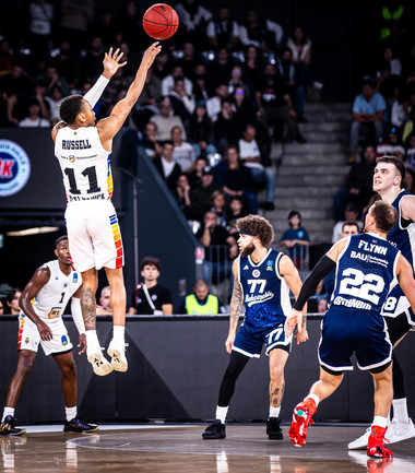 Baschet masculin: U BT Cluj, prima victorie din BKT EuroCup, în deplasare cu Neptunas Klaipeda