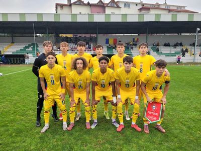 România U18, egal cu Portugalia în cel de-al doilea meci din cadrul Turneului celor 4 Naţiuni