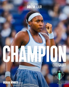 Coco Gauff a învins-o pe Jessica Pegula şi a câştigat turneul de la Wuhan