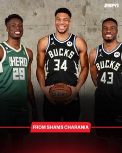 Premieră în NBA: Trei fraţi reuniţi sub acelaşi tricou la Milwaukee Bucks