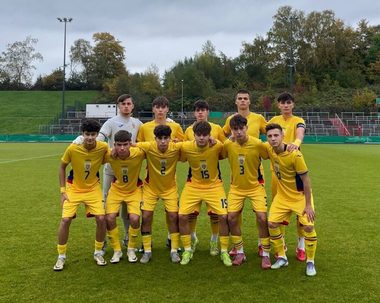România U16, învinsă de Germania, scor 8-2, într-un meci de verificare