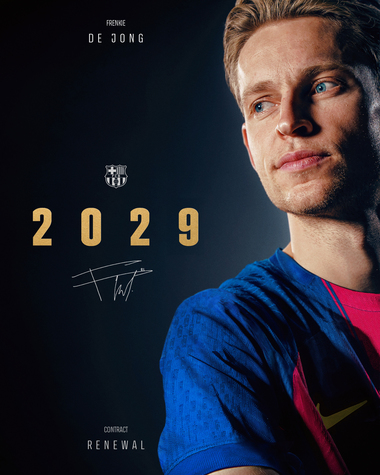 Frenkie De Jong şi-a prelungit contractul cu FC Barcelona 