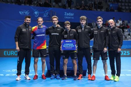 O nouă performanţă pentru România la Europenele de tenis de masă: şi echipa masculină s-a calificat în finală. Este o premieră