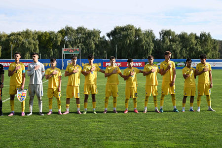 Victorie pentru tricolorii U15 la debutul internaţional, 3-1 cu Moldova
